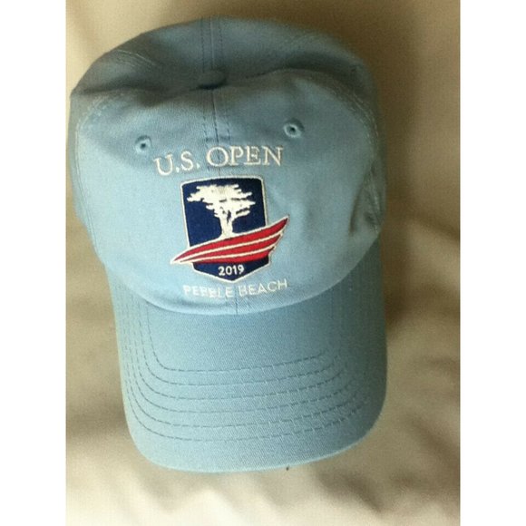 US Open Pebble Beach 2019 Logo Hat PGA USGA Member - Picture 1 of 3
